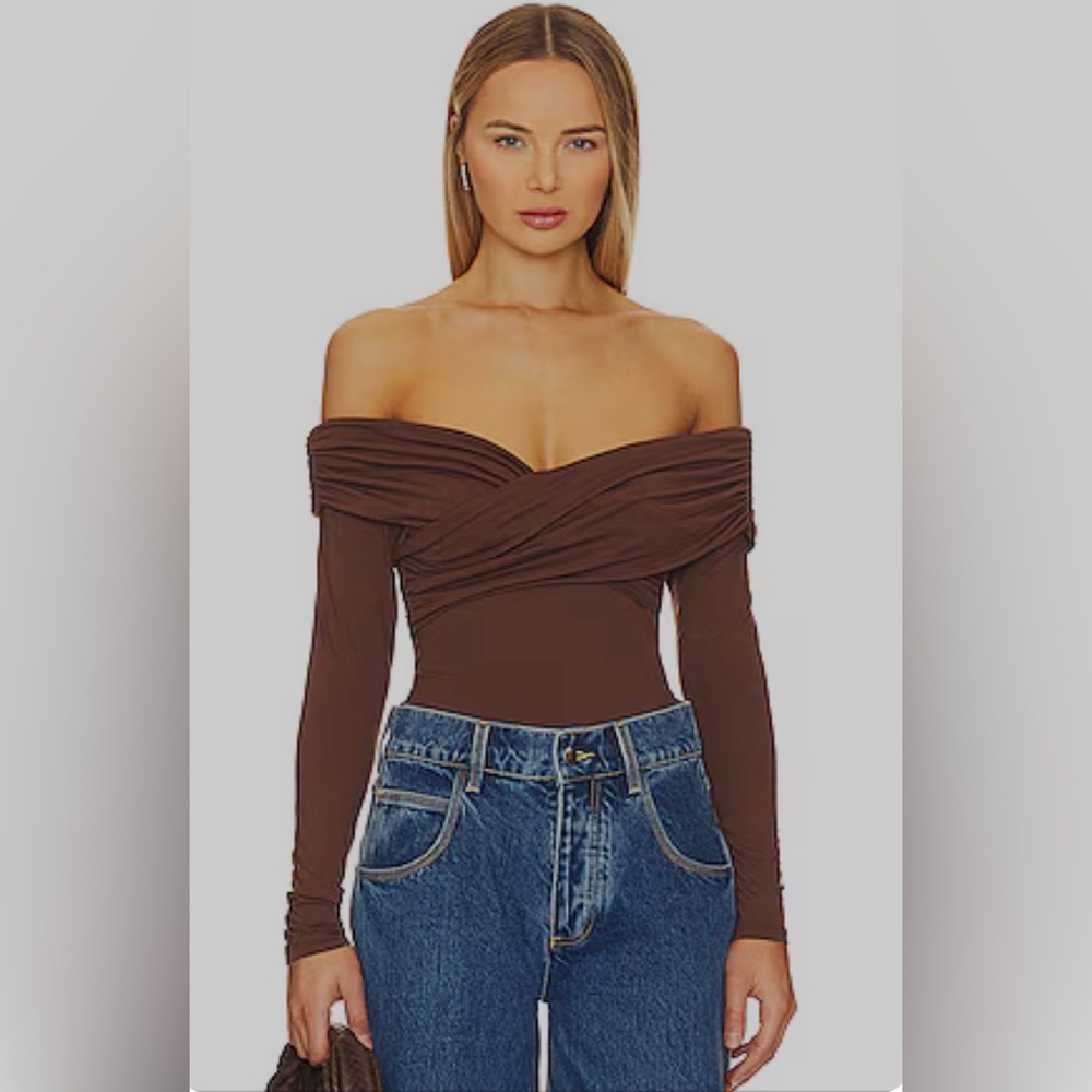 Cocoa Off Shoulder Top